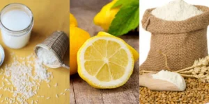 Teeth Whitening with Rice Water and Lemon