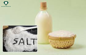 Teeth Whitening with Rice Water and Salt